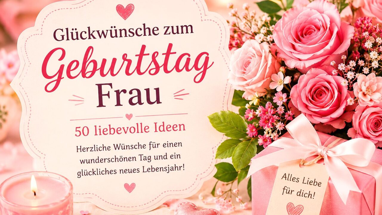 glückwünsche zum geburtstag frau